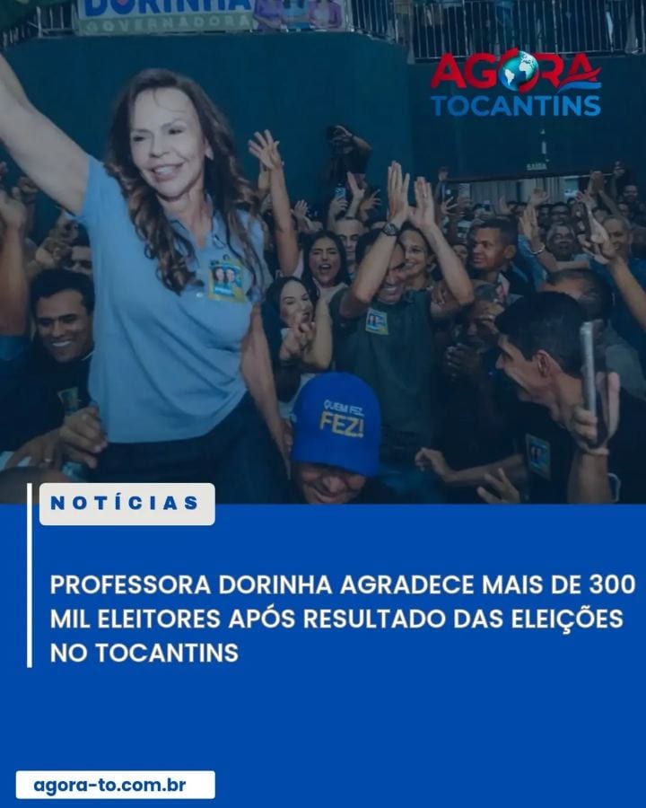 A senadora Professora Dorinha (União Brasil), candidata ao Governo do Tocantins, divulgou uma nota oficial neste domingo