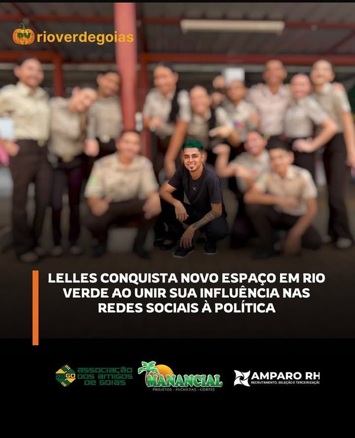 Conhecido em Rio Verde pelo conteúdo de entretenimento e pela proximidade com seu público, Lelles viveu uma nova experiê