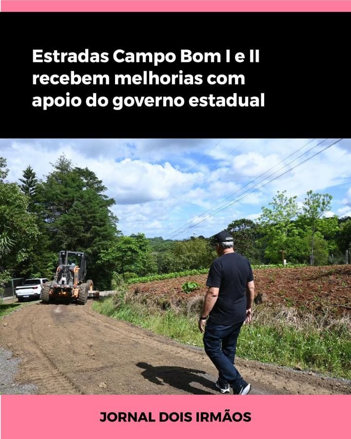 Na última segunda-feira (19), a Secretaria de Infraestrutura e Serviços Públicos de Dois Irmãos concluiu os trabalhos de