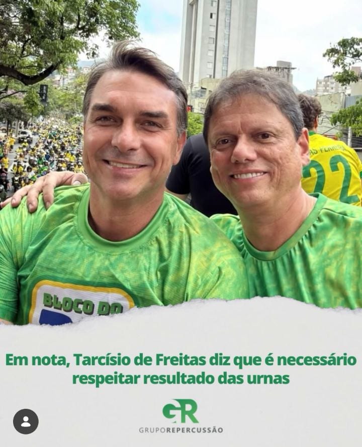 O governador de São Paulo, Tarcísio de Freitas (Republicanos), se manifestou sobre o cenário político após a vitória de