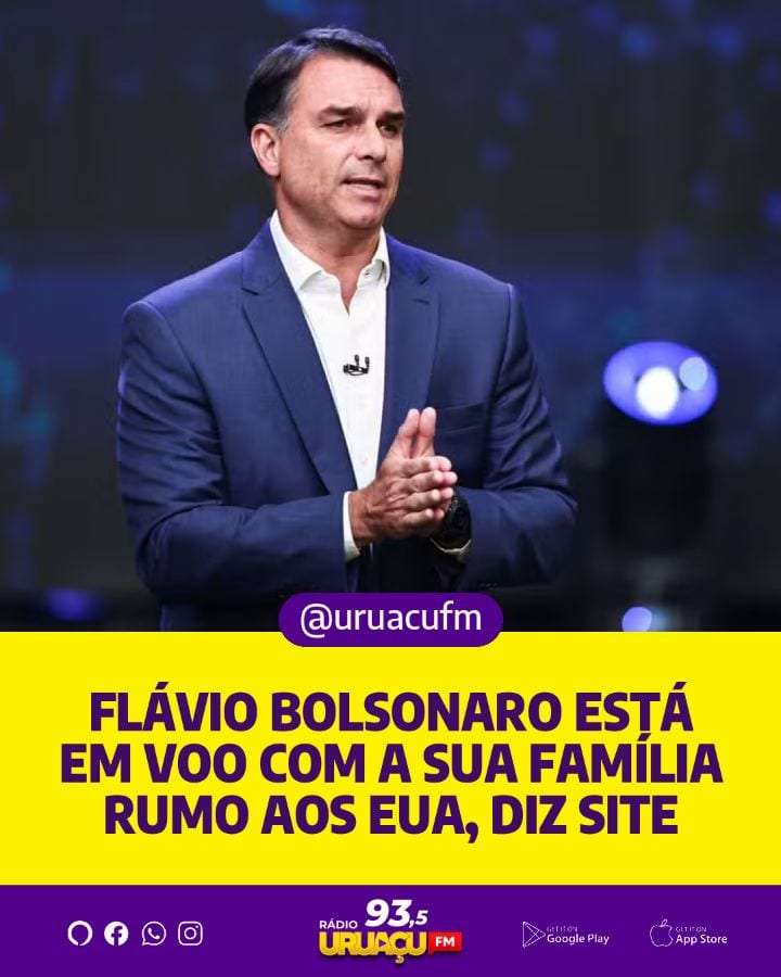 O senador Flávio Bolsonaro (PL-RJ), derrotado por Lula (PT) no segundo turno presidencial de domingo (25), teria deixado
