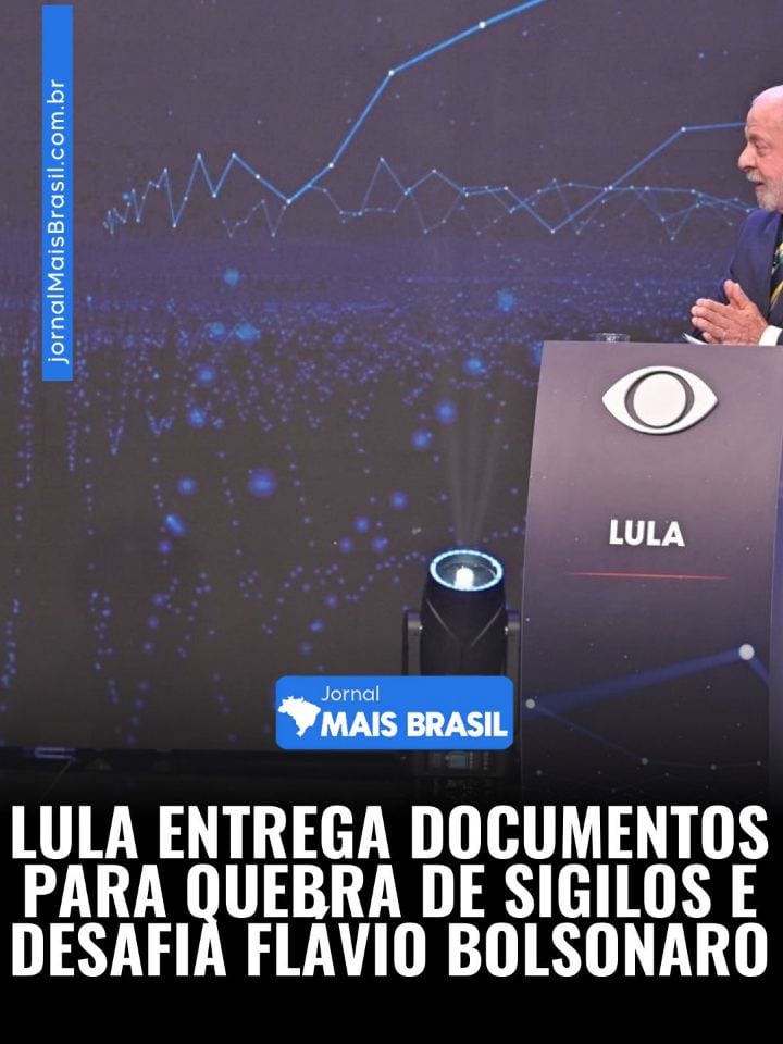 A campanha de Lula cumpriu o prazo e entregou os documentos para a abertura de sigilos, desafiando Flávio Bolsonaro a fa
