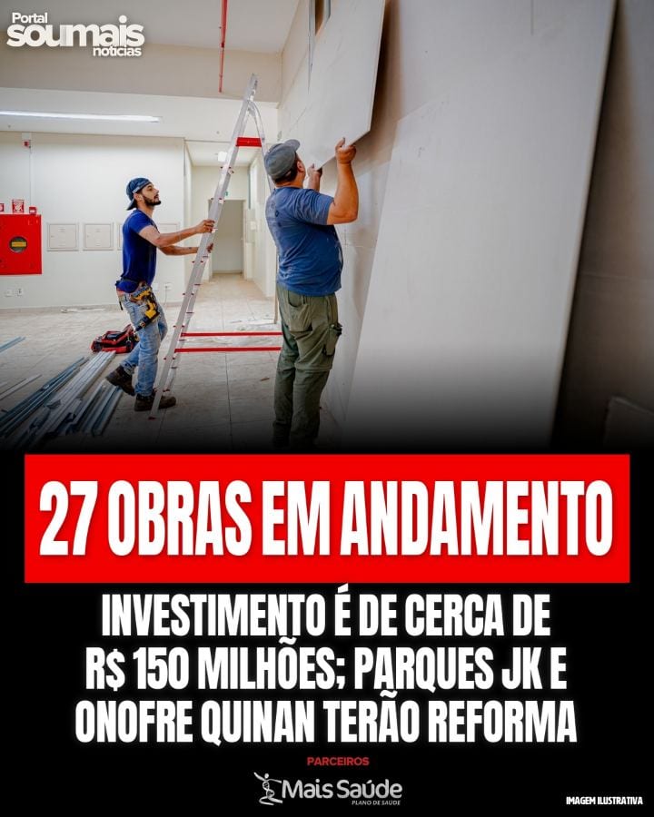 Anápolis tem 27 obras em andamento, com R$ 150 milhões em investimentos
