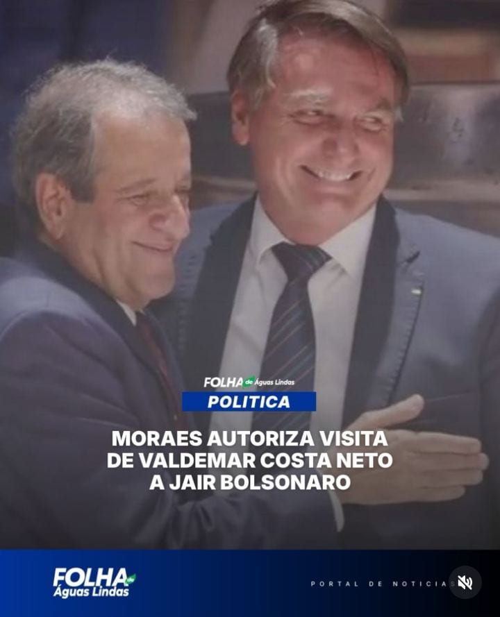 O ministro Alexandre de Moraes, do Supremo Tribunal Federal (STF), autorizou nesta quarta-feira (28/10) a visita de Vald
