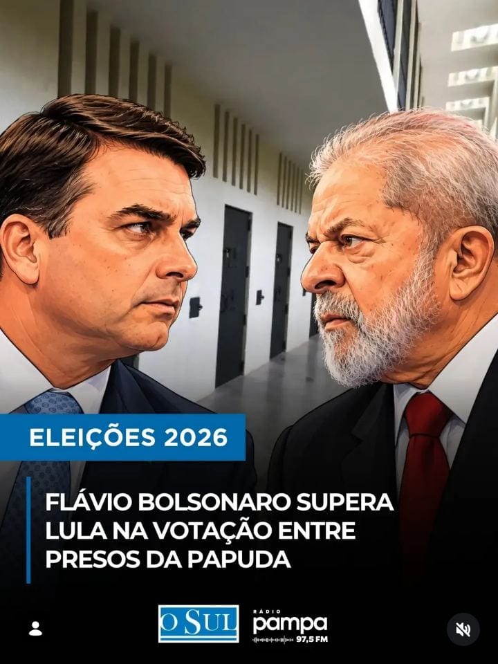 No segundo turno das eleições presidenciais, Flávio Bolsonaro (PL), derrotado na disputa pelo Planalto, recebeu 81 votos
