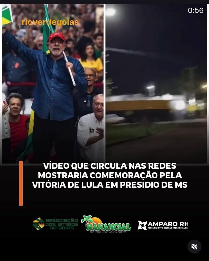 Um vídeo que circula nas redes sociais neste domingo mostraria detentos de uma unidade prisional de Rio Brilhante, em Ma