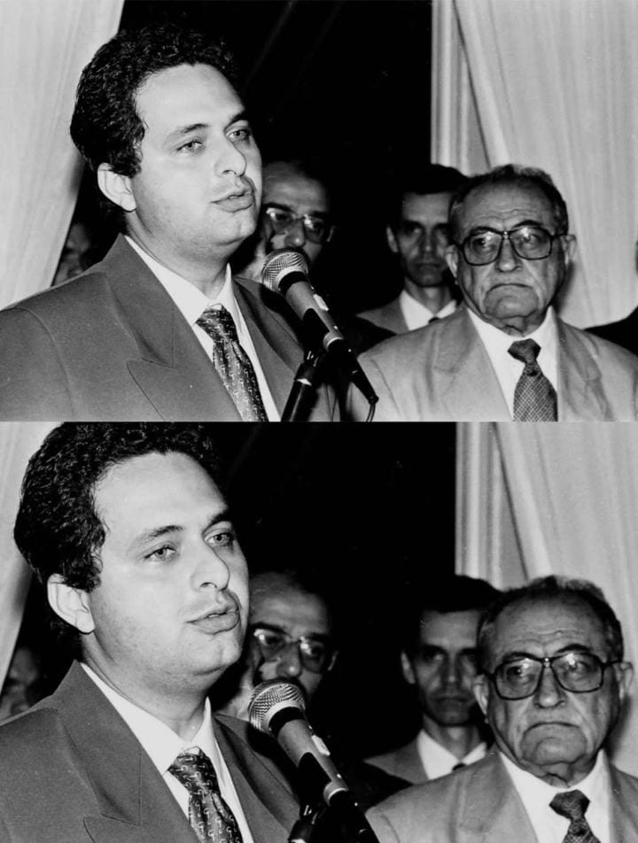 @fundacaojoaomangabeira O Centro de Memória Socialista do PSB/FJM registra a posse de Eduardo Campos como secretário do