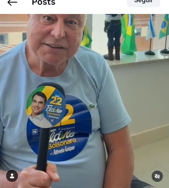 Lajeado terá carreata em apoio a Flávio Bolsonaro dia 22 às 19h
