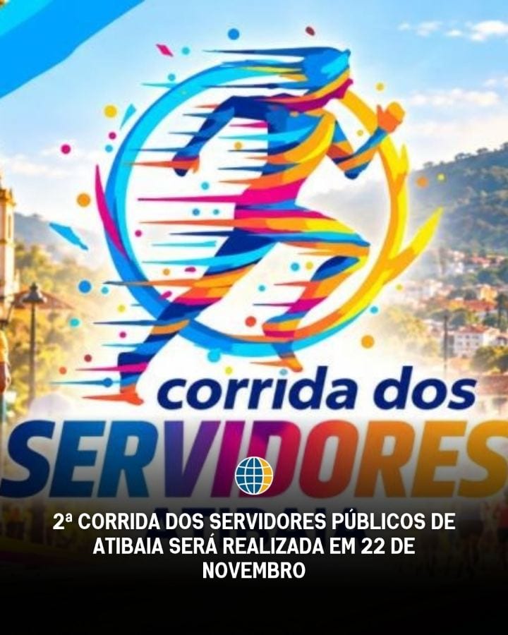 Evento terá corrida de 5 km e caminhada de 3 km, inscrições gratuitas para servidores públicos e arrecadação de brinqued