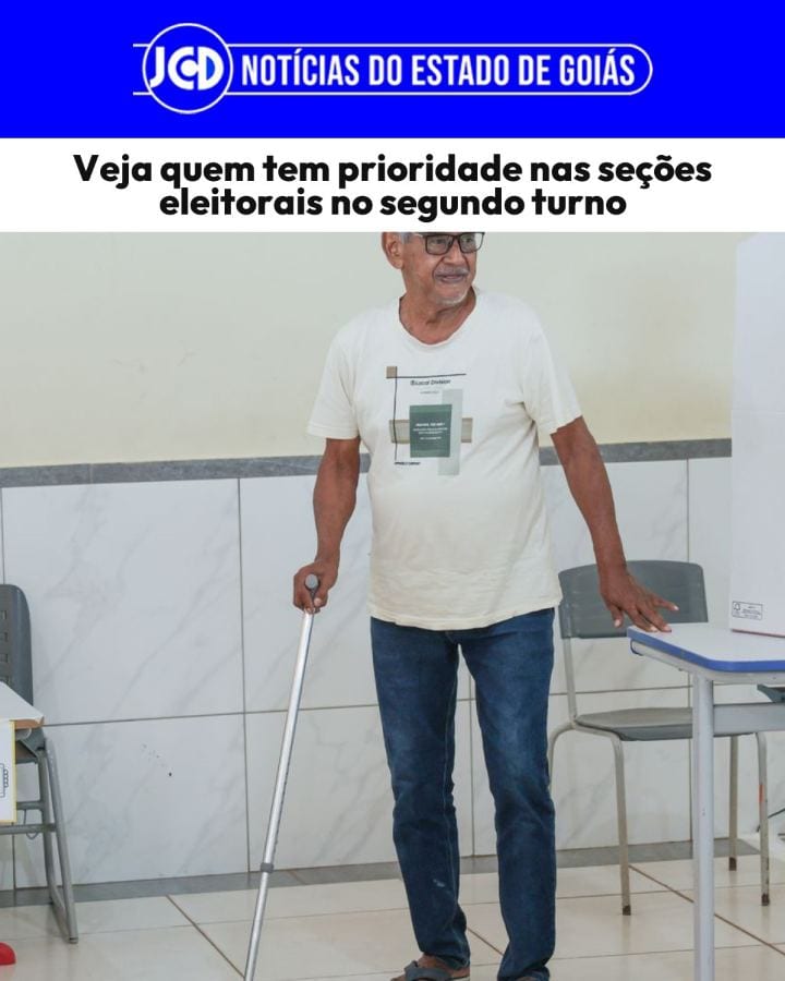 Veja quem tem prioridade nas seções eleitorais no segundo turno