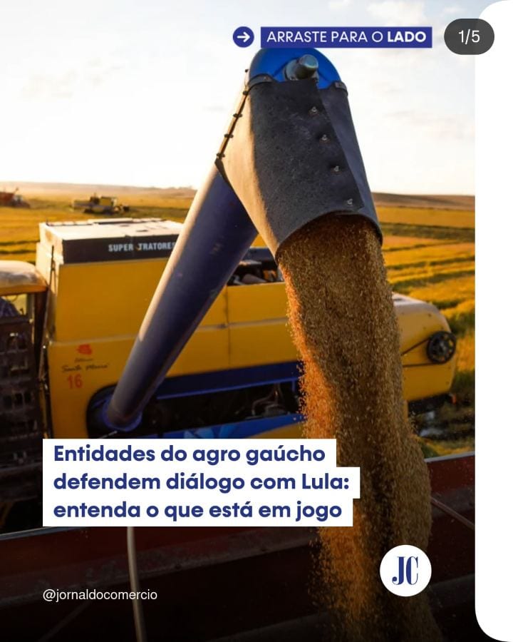 Entidades do agronegócio do Rio Grande do Sul, como a FecoAgro/RS e o Sistema Ocergs, manifestaram a intenção de manter