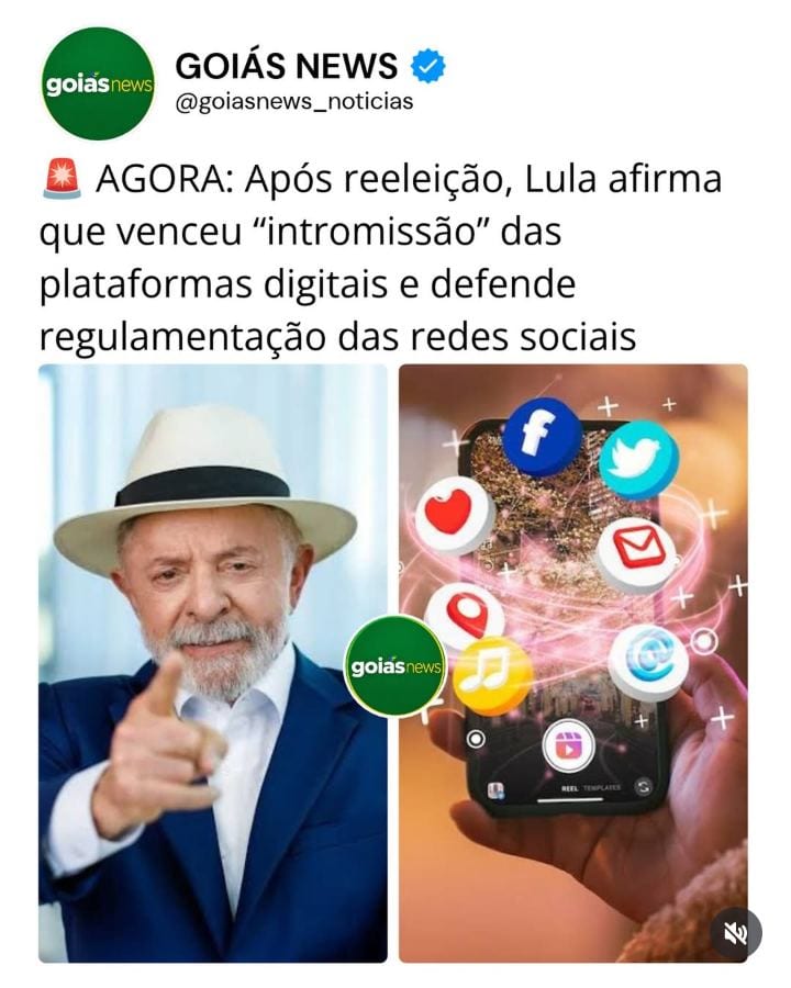 URGENTE | POLÍTICA | REDES SOCIAIS