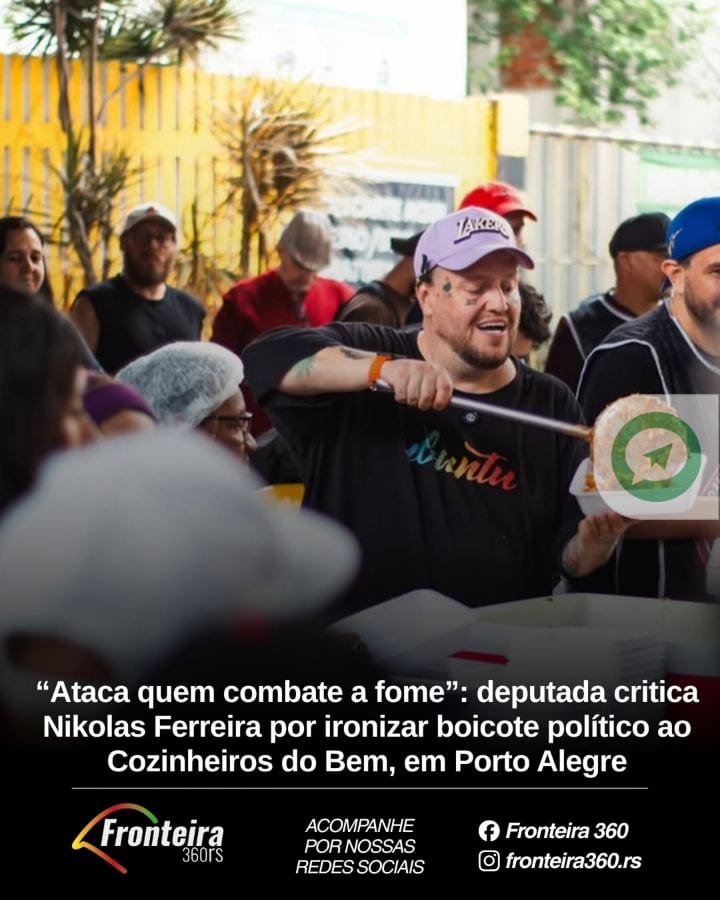 ATÉ A SOLIDARIEDADE VIROU ALVO | O deputado federal Nikolas Ferreira (PL-MG) ironizou a perda de doações e patrocínios a