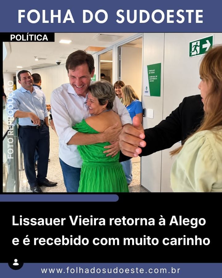 Lissauer Vieira retorna à Assembleia e recebe servidores com carinho