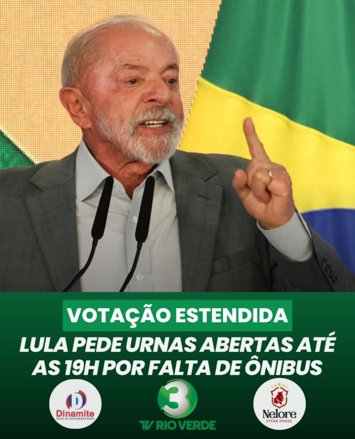 O presidente Luiz Inácio Lula da Silva (PT) pediu neste domingo (25) ao Tribunal Superior Eleitoral (TSE) a prorrogação
