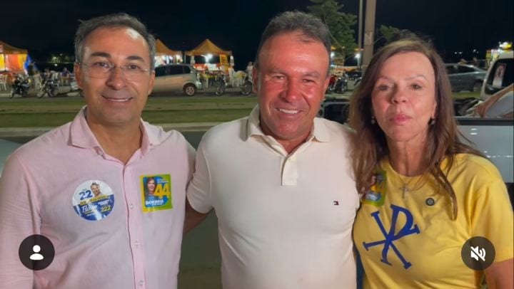Professora Dorinha participa de carreata em apoio a Flávio Bolsonaro em Araguaína