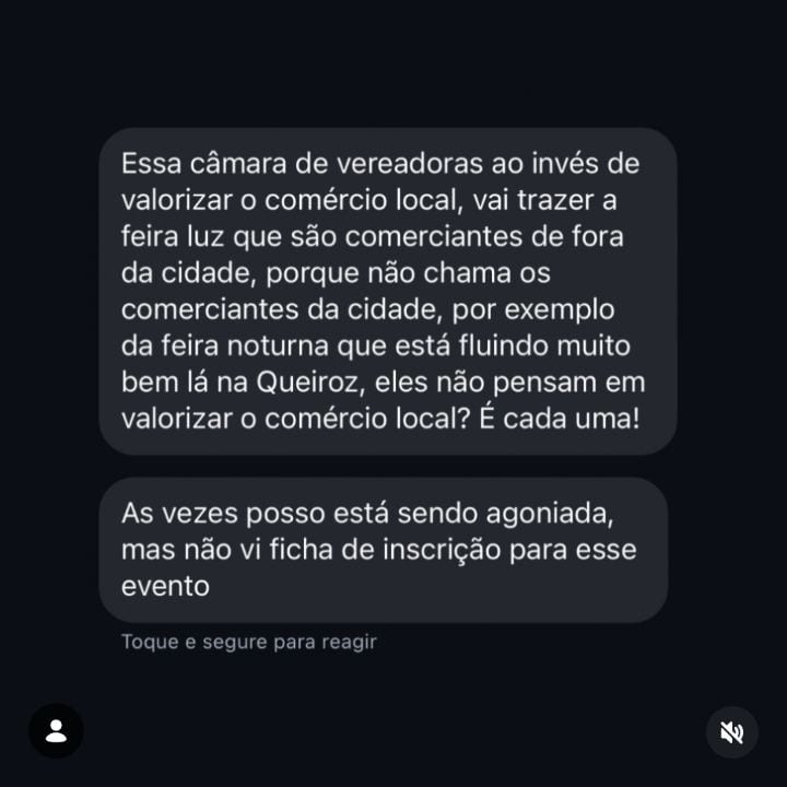 Após o anúncio do evento natalino da Câmara Municipal, marcado para 9 de novembro, moradores têm questionado a participa