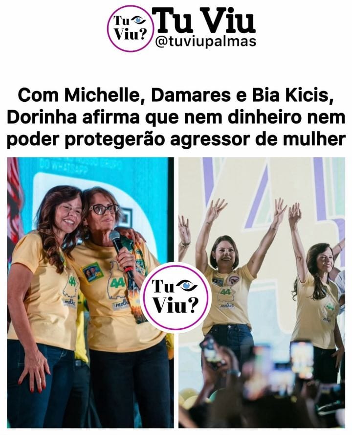 Dorinha: dinheiro e poder não protegerão agressores no Tocantins