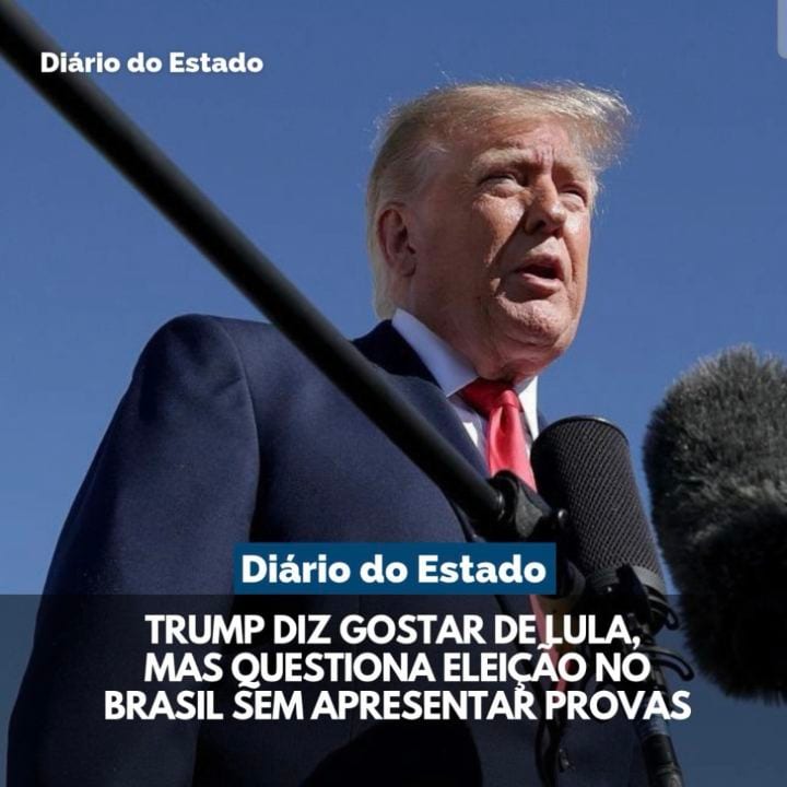 O presidente dos Estados Unidos, Donald Trump, afirmou nesta segunda-feira (26) que gosta de Lula (PT), mas alegou, sem