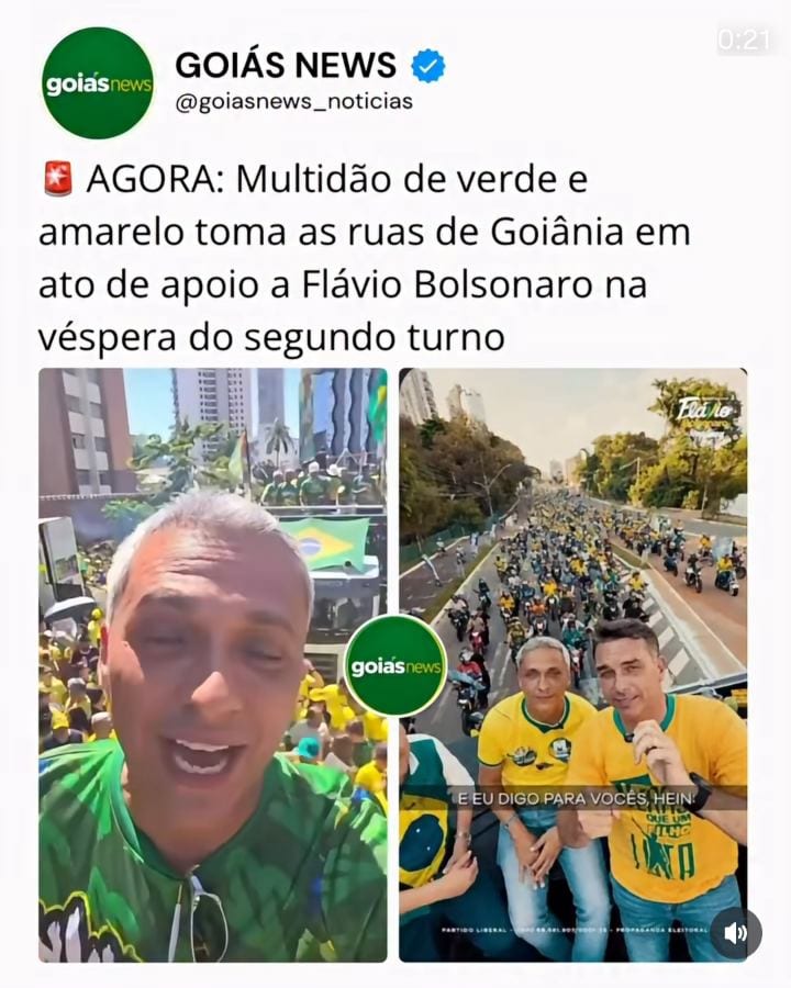 ELEIÇÕES 2026 | GOIÂNIA | RETA FINAL