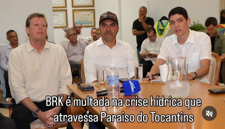 Estado notifica e multa a BRK; exige normalização do abastecimento em Paraíso