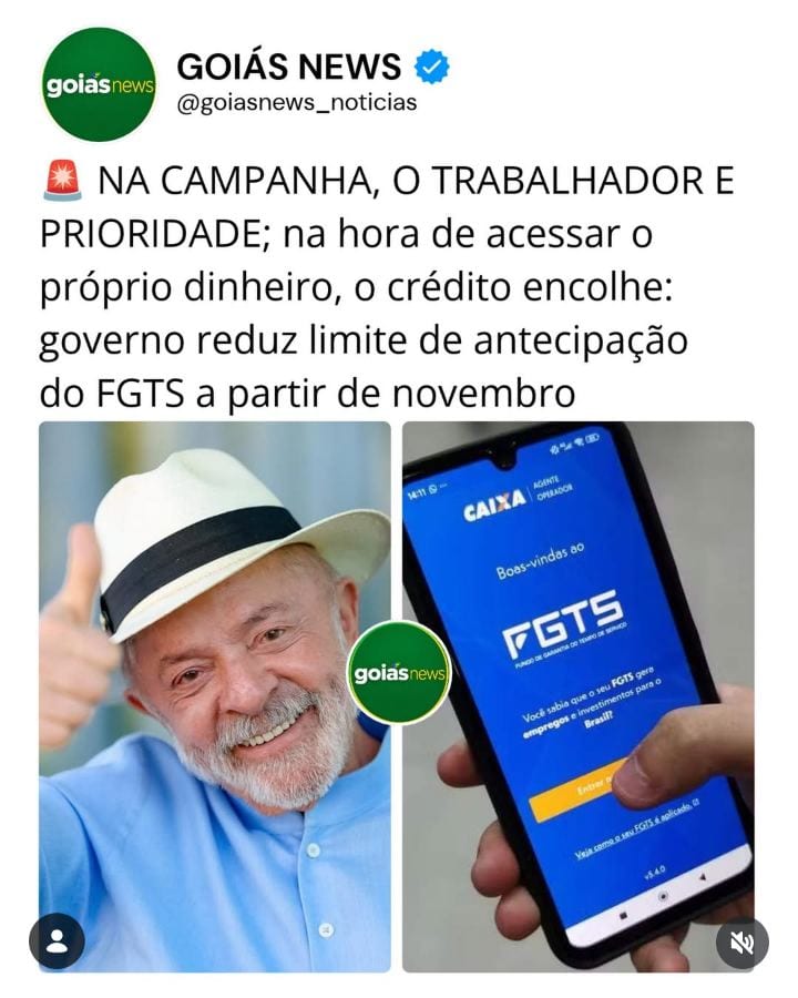 POLÍTICA | GOVERNO FEDERAL | FGTS