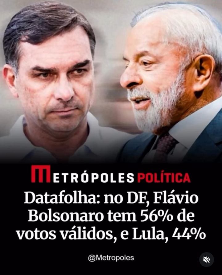 O último levantamento do Instituto Datafolha, divulgado neste sábado (24/10), mostra que, no Distrito Federal, o candida