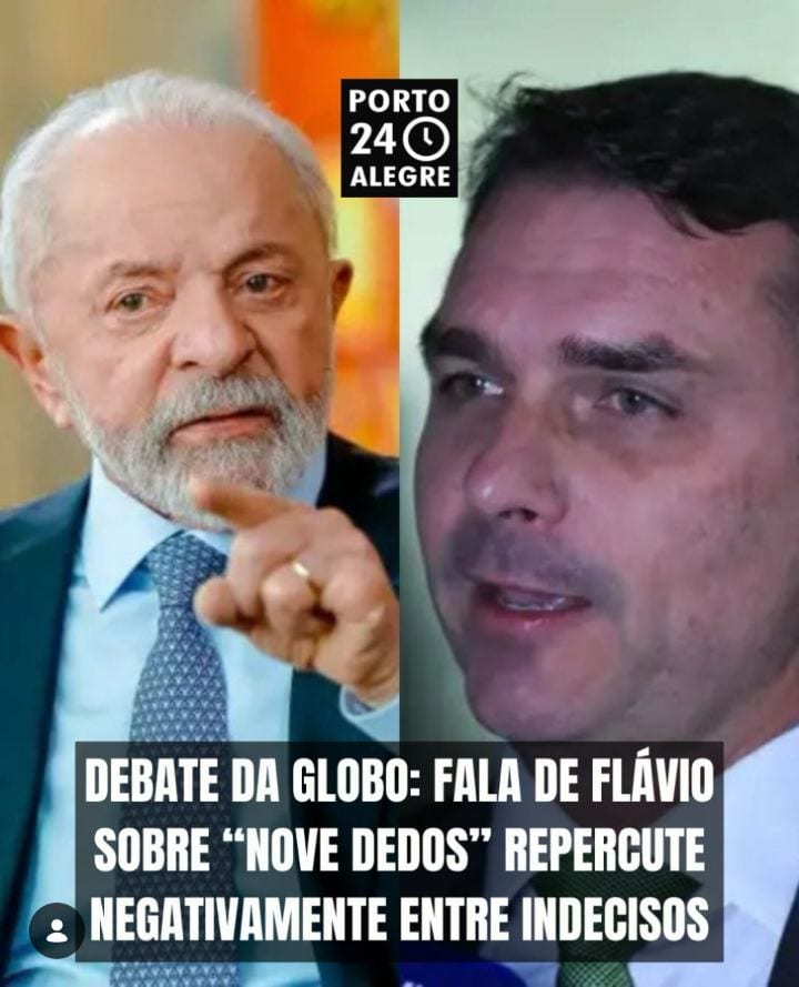 Uma avaliação de grupos de eleitores indecisos que acompanharam o debate entre Luiz Inácio Lula da Silva (PT) e Flávio B