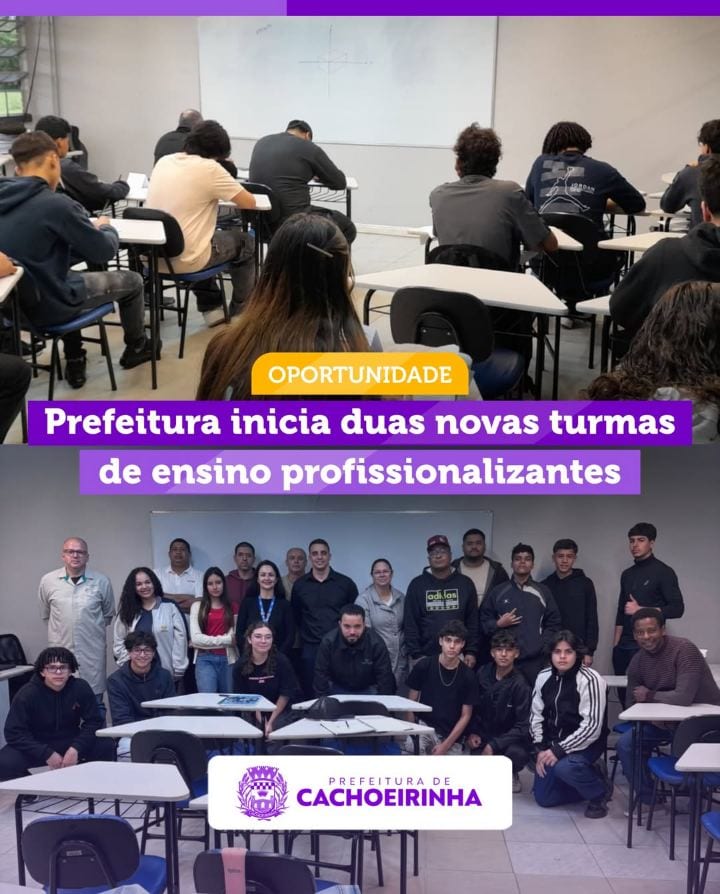 Mais qualificação e novas oportunidades em Cachoeirinha!