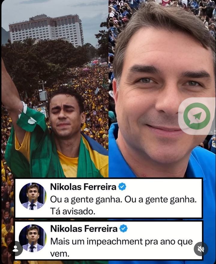 Nikolas Ferreira fala em impeachment após apuração eleitoral