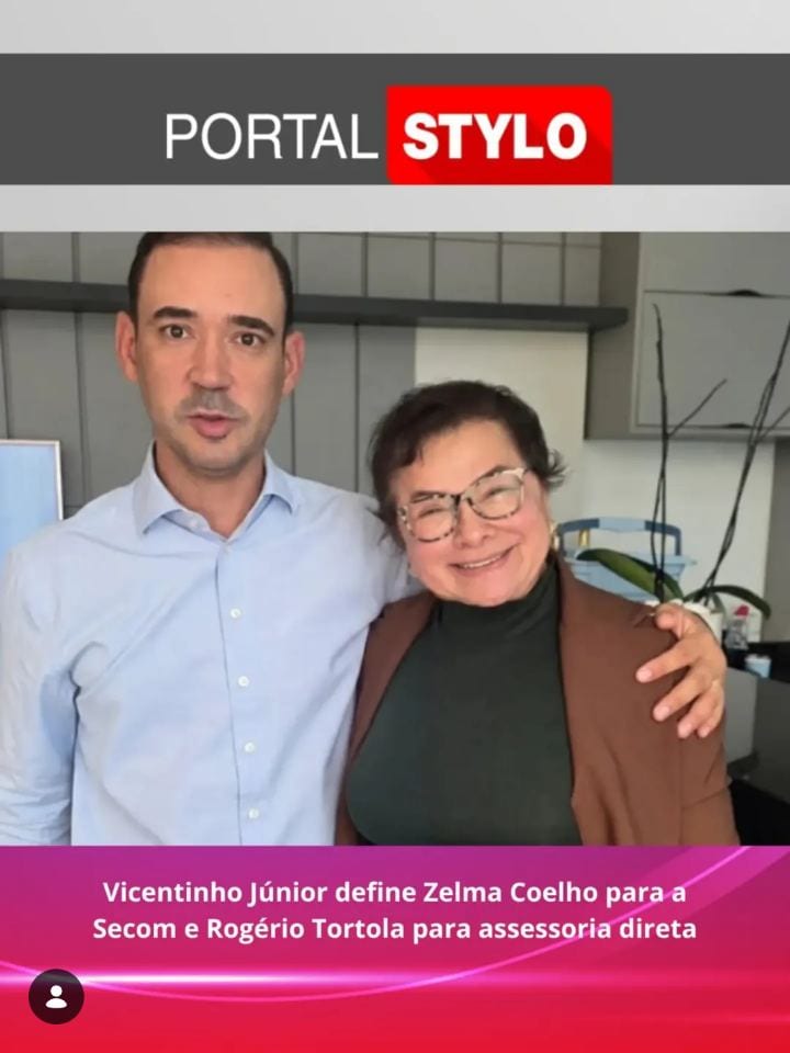 O governador eleito do Tocantins, Vicentinho Júnior, anunciou nesta terça-feira, 27, os profissionais que ficarão respon