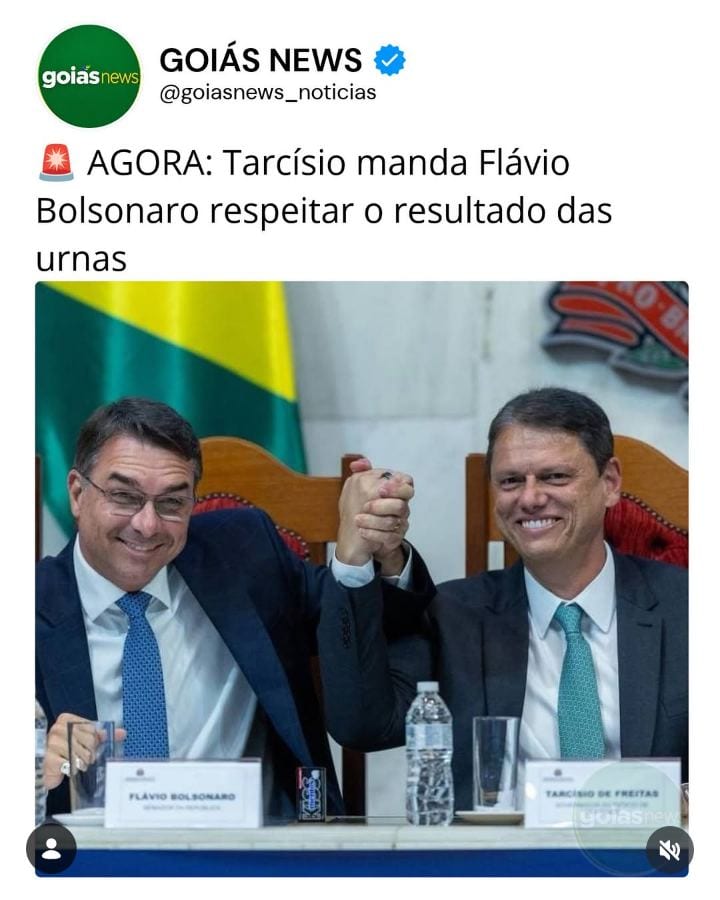 POLÍTICA | SÃO PAULO | TARCÍSIO E FLÁVIO