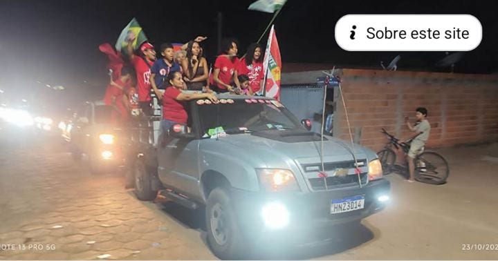 AUGUSTINÓPOLIS -Apoiadores do presidente Luiz Inácio Lula da Silva foram às ruas de Augustinópolis nesta sexta-feira (23