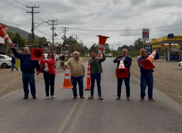 Osório inicia duplicação da ERS-030 no bairro Laranjeiras