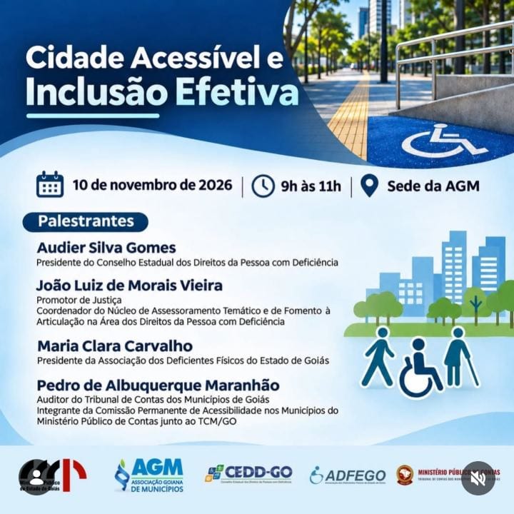 O Ministério Público do Estado de Goiás (MPGO), por meio do Núcleo de Assessoramento Temático e de Fomento à Articulação