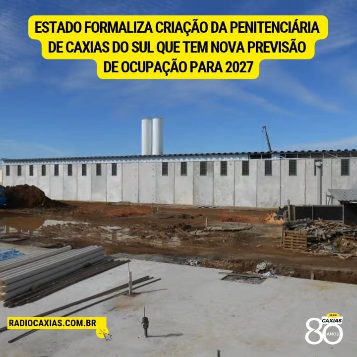A Penitenciária Estadual de Caxias do Sul (PECs II e III) teve a criação formalizada na última quarta-feira (28), por me