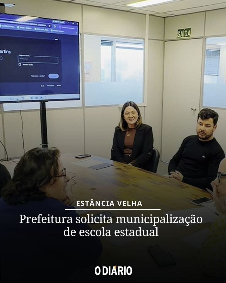 Estância Velha pede ao Estado municipalizar a Escola Humberto de Campos