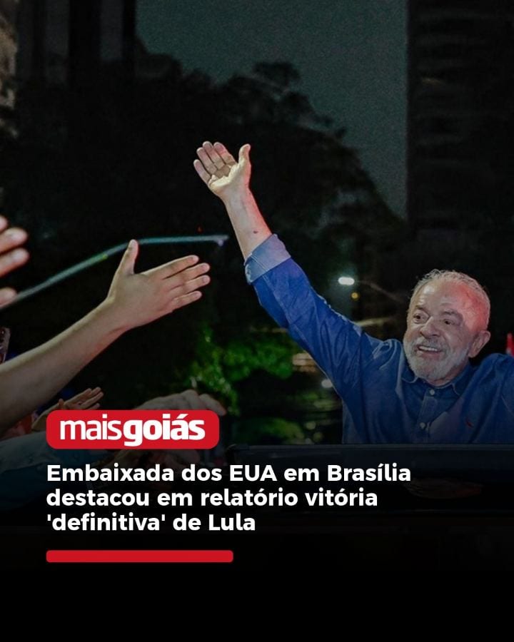 A Embaixada dos Estados Unidos em Brasília informou em relatório recebido por órgãos dos EUA, como Departamento de Estad