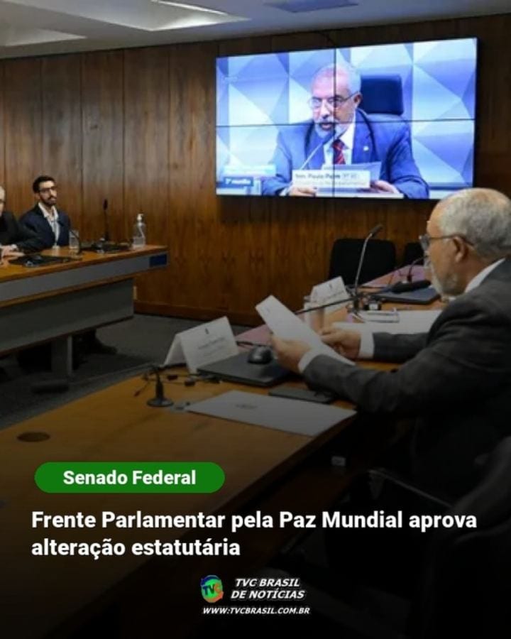 A Frente Parlamentar pela Paz Mundial (FFPAZ), presidida pelo senador Paulo Paim (PT-RS), reuniu-se nesta quinta-feira (