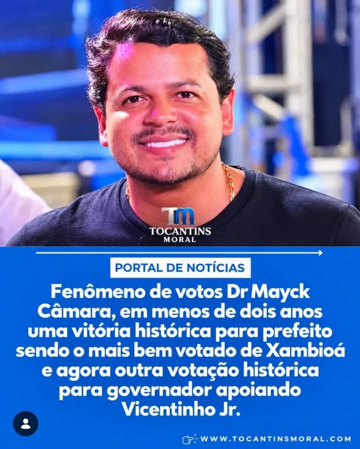 Um dos prefeitos mais influentes do Tocantins, Dr Mayck Câmara mostrou sua força política, com um grupo forte, Dr Mayck