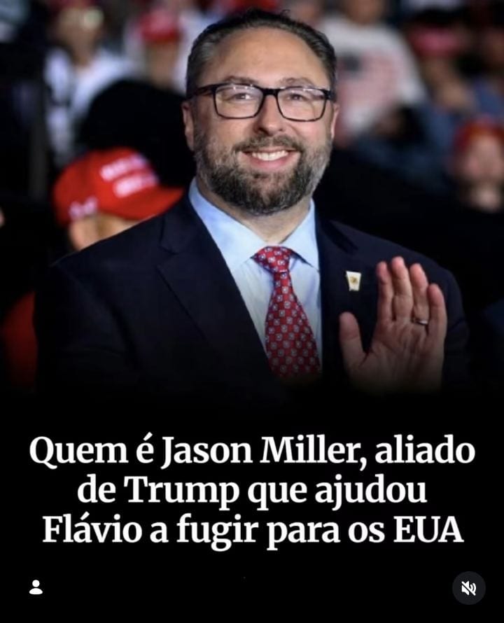 Jason Miller, funcionário da área de comunicação da Casa Branca e aliado do presidente dos Estados Unidos, Donald Trump,