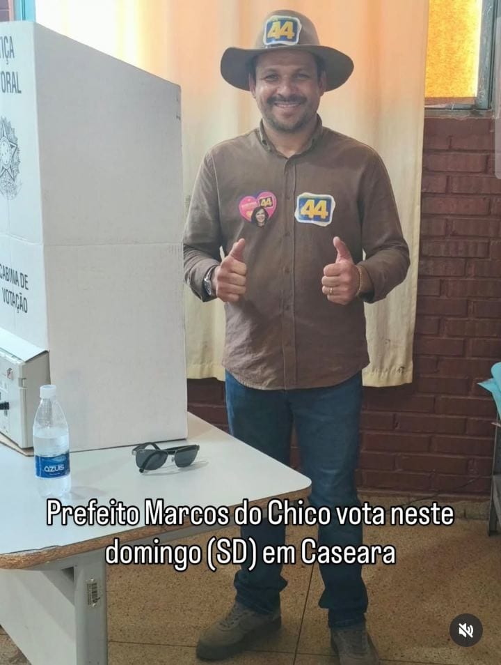 Prefeito de Caseara, Marcos do Chico mantém voto em Dorinha no segundo turno das eleições no Tocantins