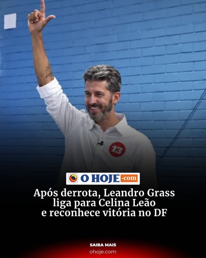Leandro Grass (PT) telefonou para Celina Leão (PP) neste domingo (25), após a confirmação do resultado do segundo turno