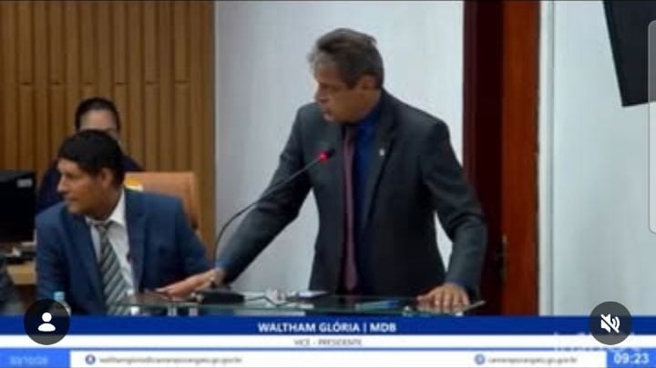 “VISTO CUECA E SOU MUITO MACHO!” Waltham Glória dispara, expõe bastidores políticos e manda recado direto na Câmara de P