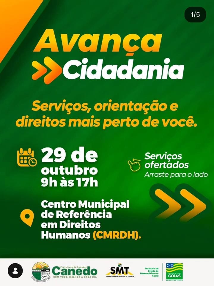O Avança Cidadania está chegando!