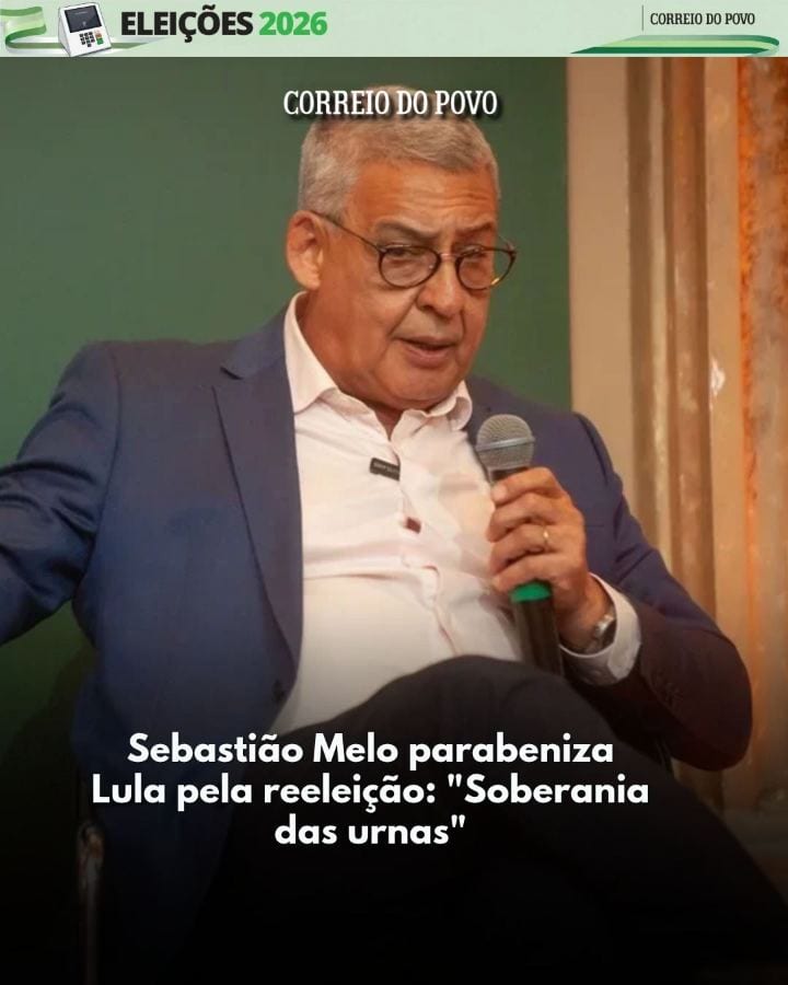 O prefeito de Porto Alegre, Sebastião Melo, parabenizou o candidato Luiz Inácio Lula da Silva (PT) pela vitória sobre Fl