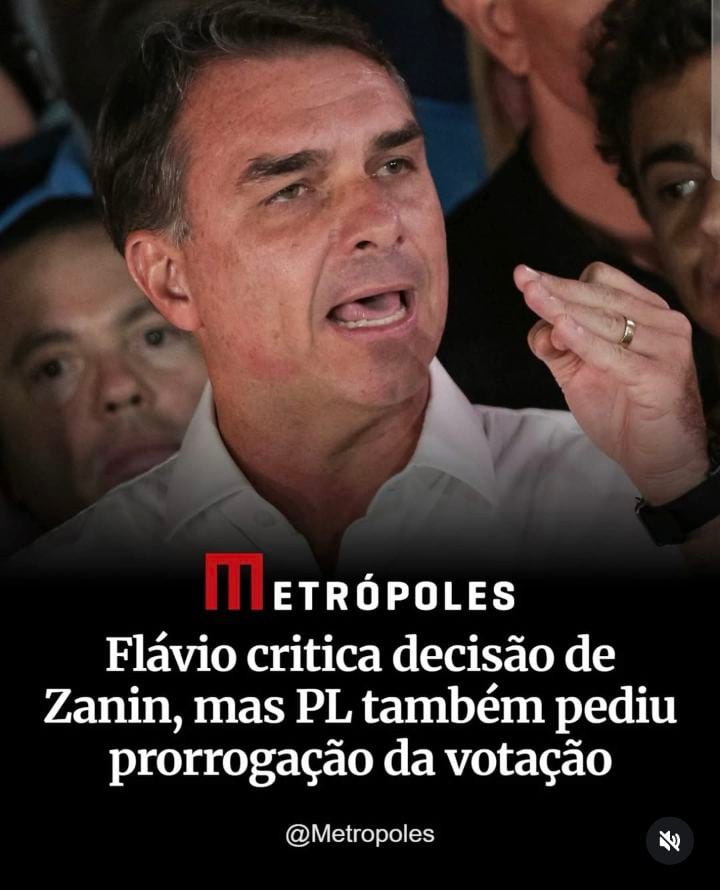 Apesar de criticar a decisão do ministro do Supremo Tribunal Federal (STF) Cristiano Zanin em prorrogar a votação do seg