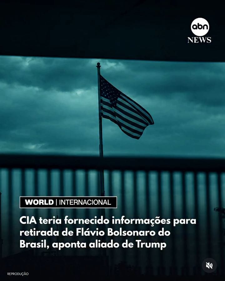 CIA teria fornecido informações para retirada de Flávio Bolsonaro do Brasil, aponta aliado de Trump