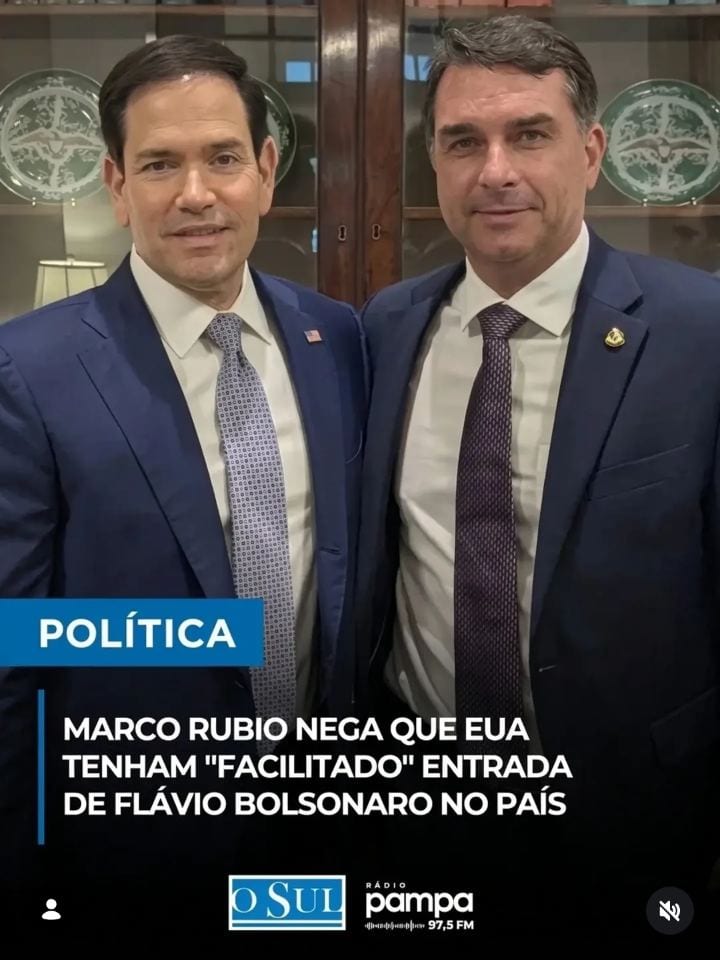 O secretário de Estado dos Estados Unidos, Marco Rubio, afirmou neste sábado (31) que o governo norte-americano não part