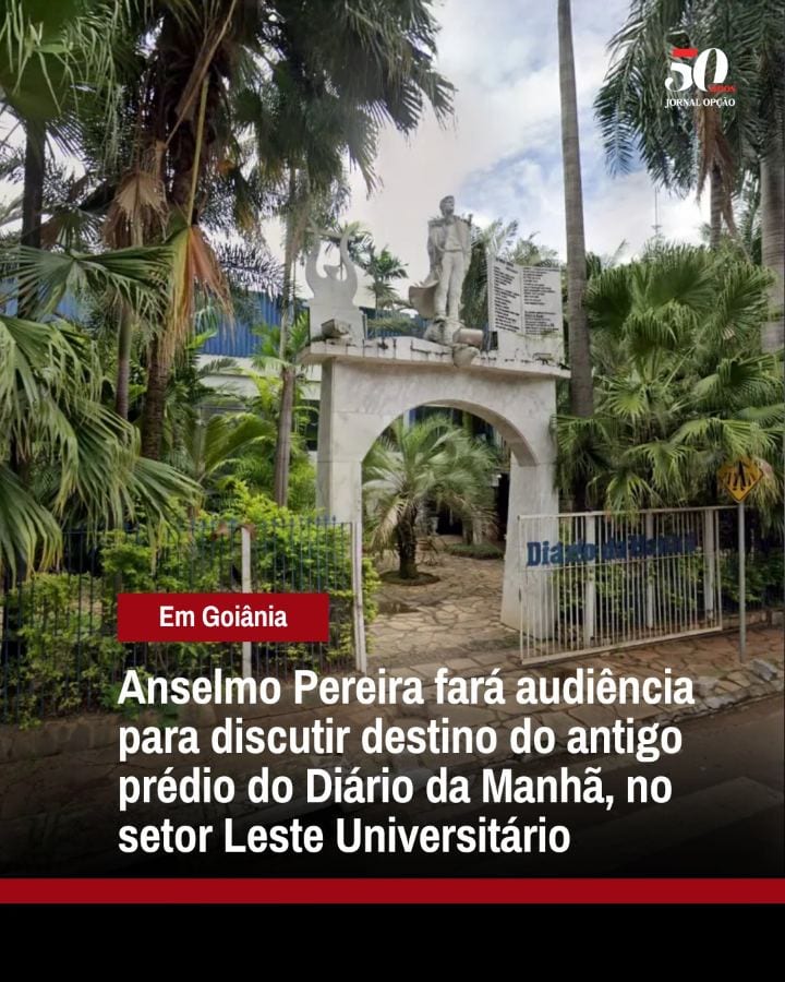 Anselmo Pereira se reúne na terça com credores do Diário da Manhã sobre terreno em Goiânia